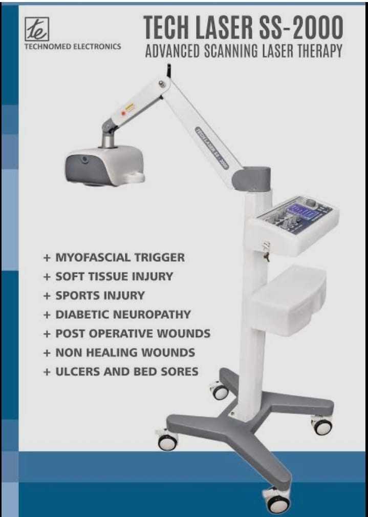 Tech Laser SS-2000 Advanced Scanning Laser Therapy Machine